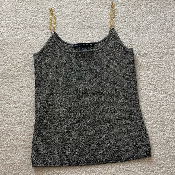 Spenser Evening Gold Sparkle Top - Picture 1 of 3